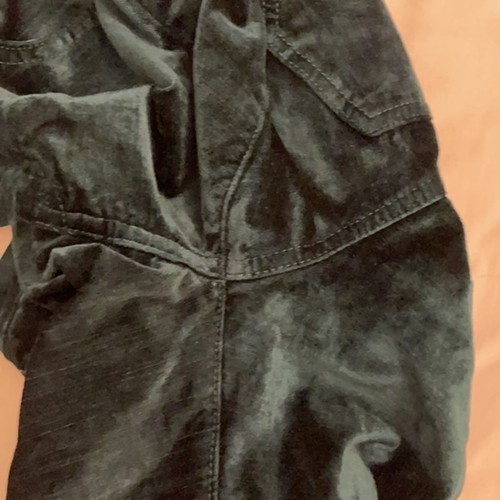 Free People Green Velvet Straight Ankle Jeans Womens Size 24 - Picture 12 of 15