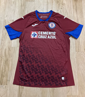Playera Del Cruz Azul 2020 Fútbol Playera Cruz Azul Vino Joma Cruz
