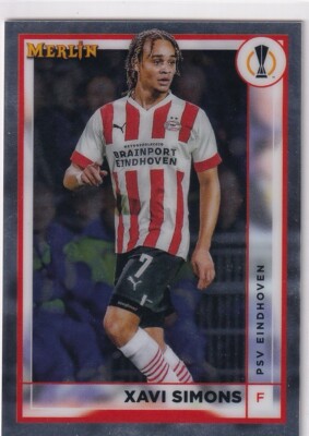 Topps Merlin Chrome Champions League 22/23 No. 107 Xavi Simons
