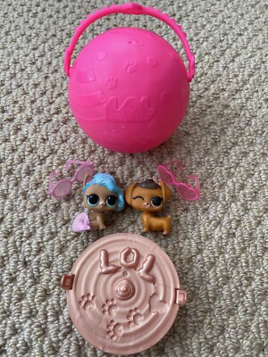 LOL Surprise Dolls Pets Splash Queen Meow & Fancy Haute Dog