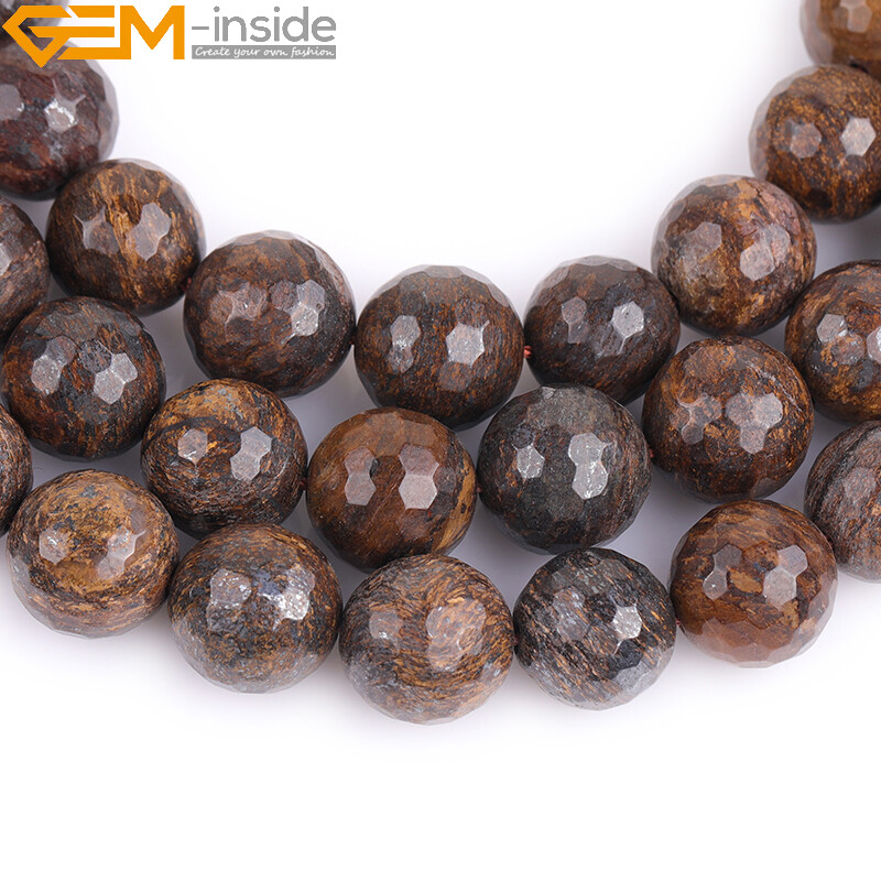 Brown Crystal Beads Natural Brown Bronzite Gemstone Beads 6mm Round - 58-62 Pieces Per Strand For Jewelry Making 6mm Round Natural Brown Beads For Jewelry Making - Foto 9
