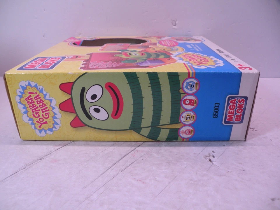 Brobee Mega Bloks Yo Gabba Gabba! 玩具套件 85003 罕见 全新未拆封 盒装 — 第 2/4 张图片