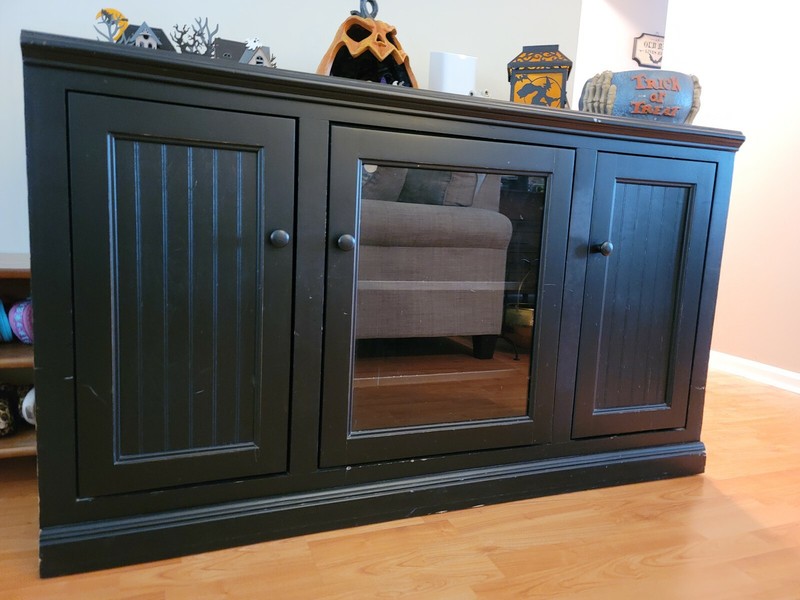 TV Console with Storage and 2 Matching End Tables
