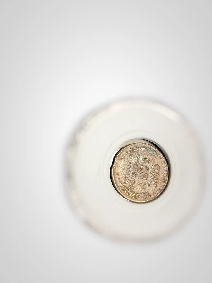 Mint Error Coin 1950s Copper Lincoln Wheat Penny Cent 1c Clipped Planchet Error - Image 4 of 4