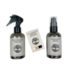Timberland Product Care 4 pcs Balm Proofer Renewbuck Dry Cleaning Kit 4 in 1 Kit