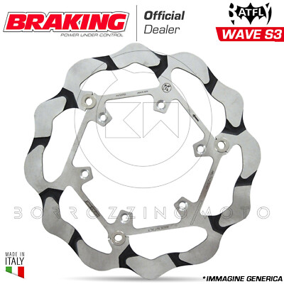 S34006 BREMSSCHEIBE VORNE BRAKING BATFLY WAVE S3 KTM EXC 500 2012-2016