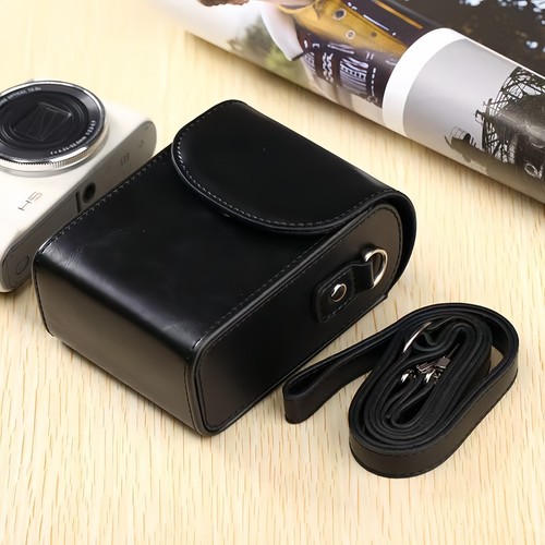 Camera bag. Leather hard case.for Sony DSC-RX100MVII.RX100MVI anti-fall - Picture 11 of 17