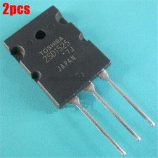 2Pcs 2SD1525 Switching Application TO-3PL High Current New Ic eo