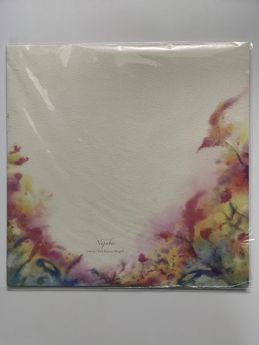 Nujabes Luv(sic) Part 4 ft Shing02 Vinyl Record HOR-054 2011 hydeout USA Seller