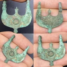 Genuine Ancient Roman Bronze Amulet Pendant