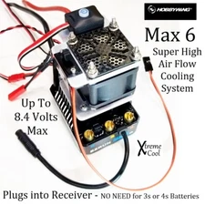 RCP Xtreme Cool Hobbywing Max 6 High Speed Cooling Fan 8 volt 28cfm System