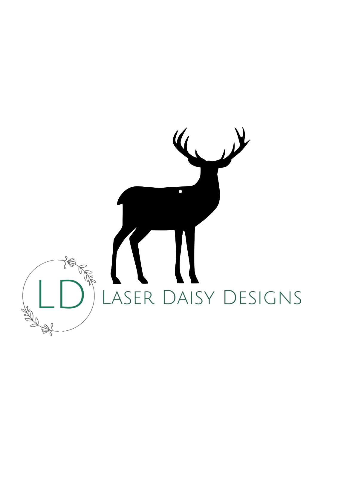 3mm-clear-frosted-cast-acrylic-blank-reindeer-stag-multiple-sizes