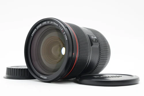 [NEAR MINT] Canon EF 24-70mm F/2.8 L II USM w/ Lens Cap From Japan