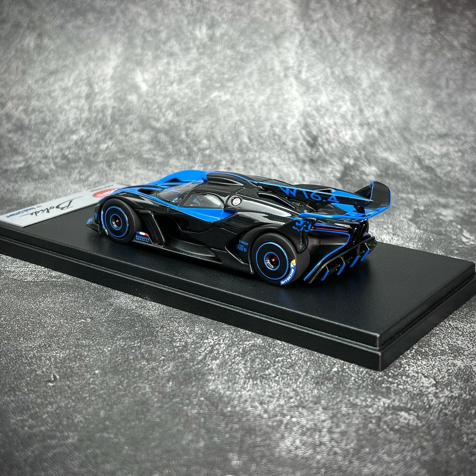 Looksmart 1/43 Bugatti BOLIDE launch Version Blue carbone black LS528 Free Ship - Image 4 of 4