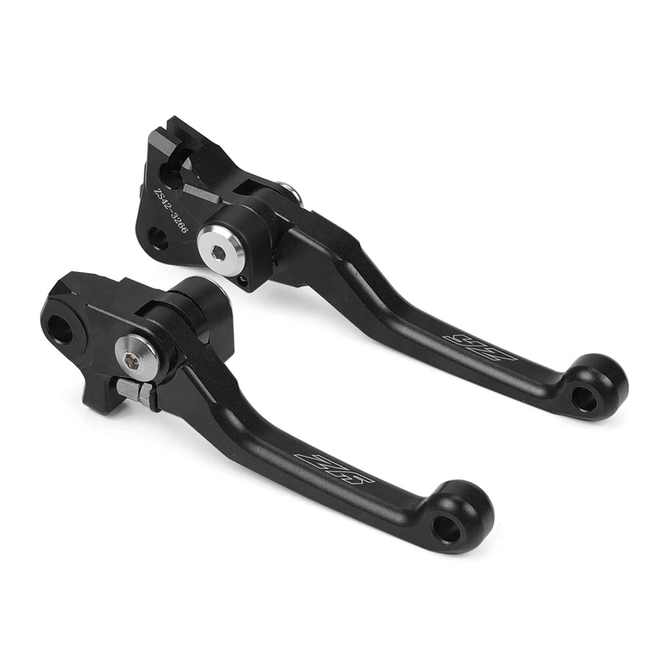 Para YAMAHA YZ125 YZ250 YZ250F YZ450F CNC Aluminio Dirt Bike Palancas de embrague de freno Foto 4 de 4