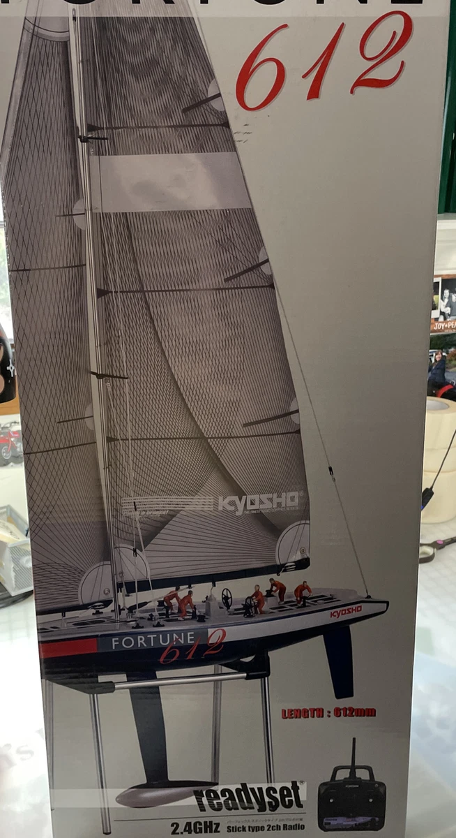 Kyosho Fortune 612 1 40 RC Racing Sailboat Yacht RTR eBay