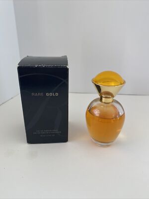 Avon Rare Gold Original Perfume EAU DE PARFUM Spray OZ In Box 7/8 Full 