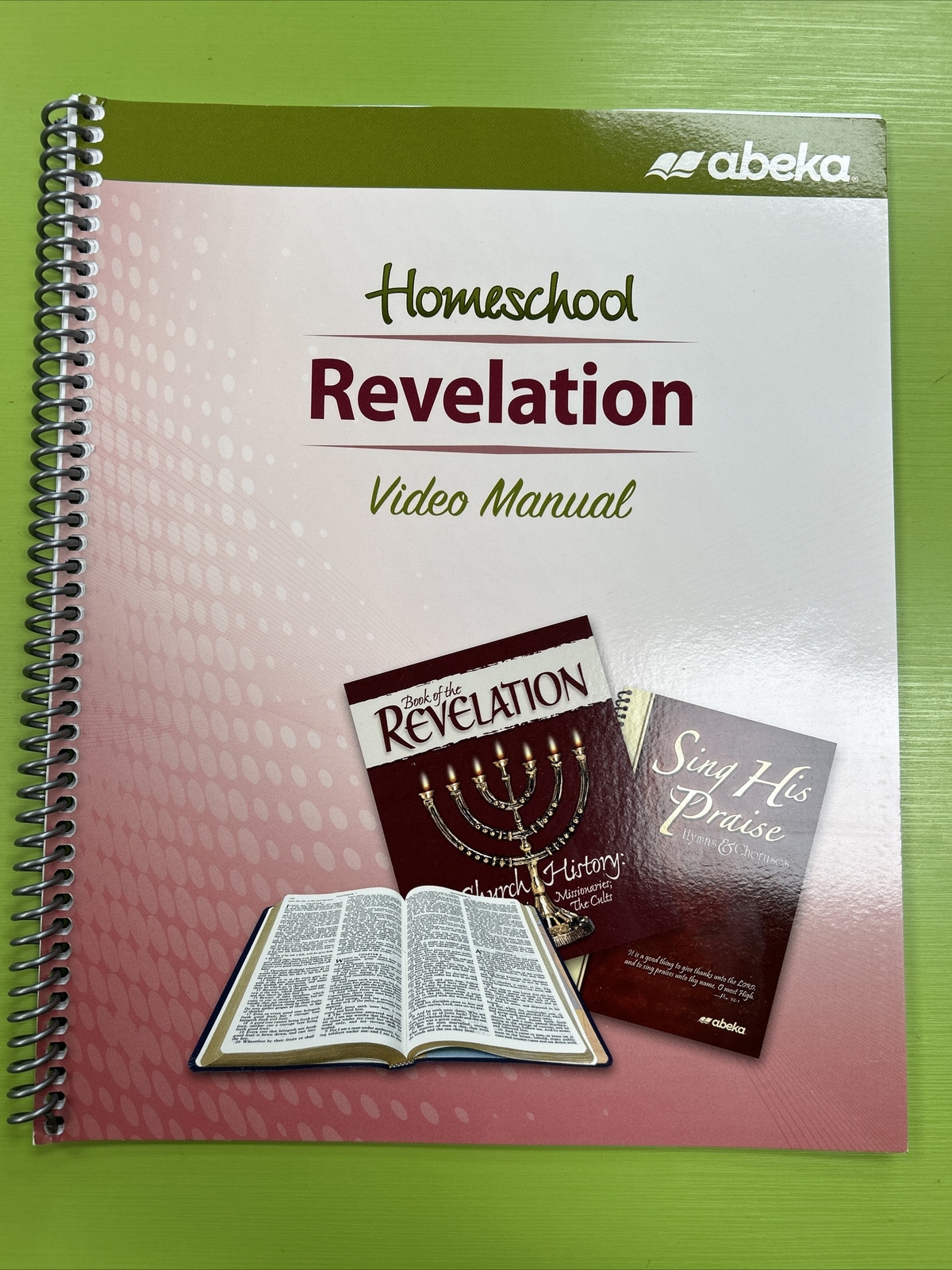 ABeka Book of Revelation Video Guide w/ Home Teacher Copy Of Progress ...