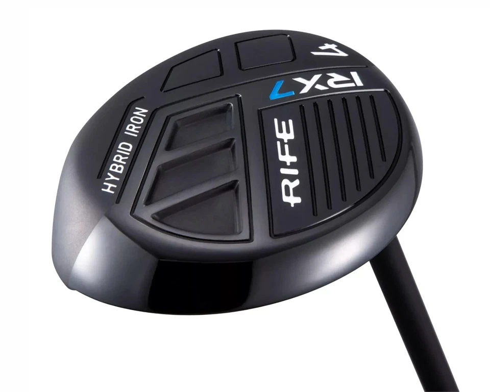 Mens Rife Golf RX7 Hybrid Irons Set #4-SW Regular Flex Graphite Right Handed - Image 4 of 4