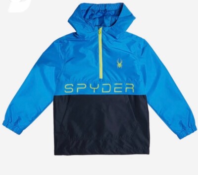 Spyder Boy's Pop Over Windbreaker