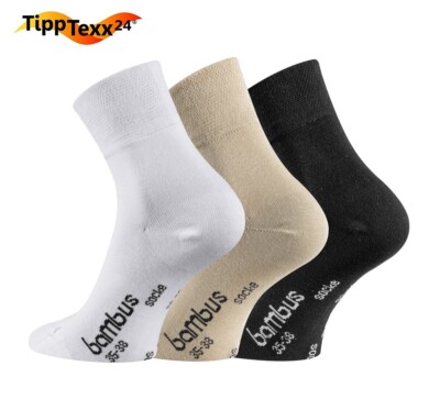 6 Paar extraweiche Bambus Viskose Kurzsocken Anti-Loch-Garantie kurzer  Schaft | eBay.de