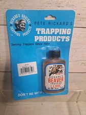 pete rickards trapping products beaver  lure