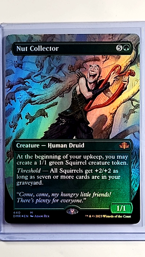 MTG Magic the Gathering Dominaria Remastered Borderless Foil #440 Nut Collector