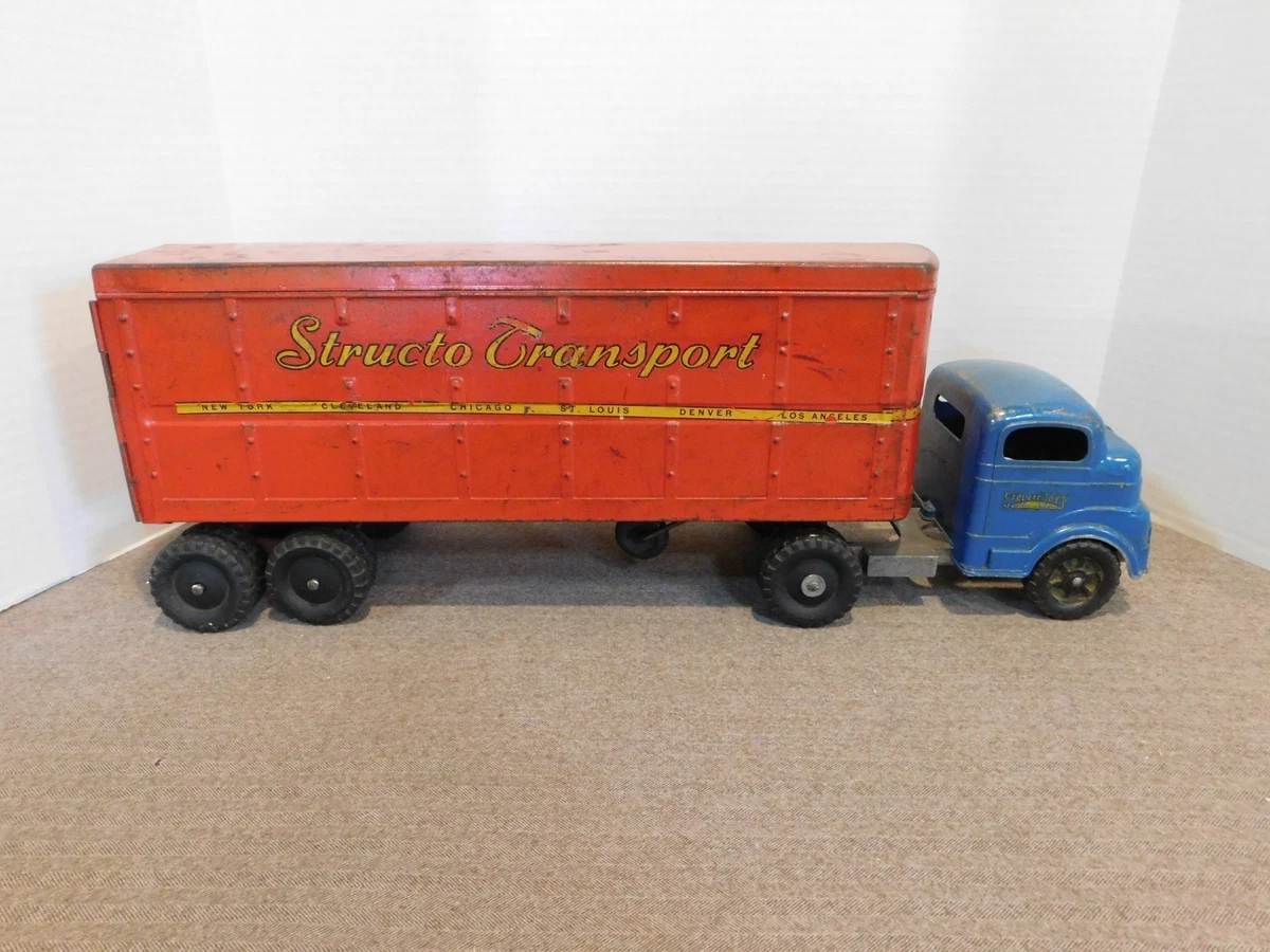 Structo Manufacturing ストラクト　ビンテージ　トラックトイ Structo Vintage Manufacture Diecast Trucks for sale | eBay