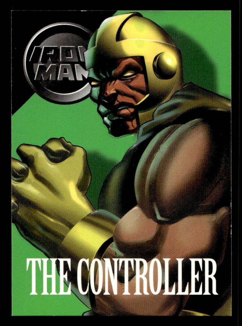 1996 Fleer/SkyBox Marvel Vision #92 The Controller Embossed