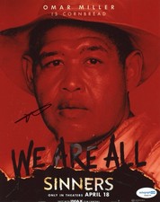 Omar Benson Miller “Sinners” AUTOGRAPH Signed 10x8 Photo ACOA