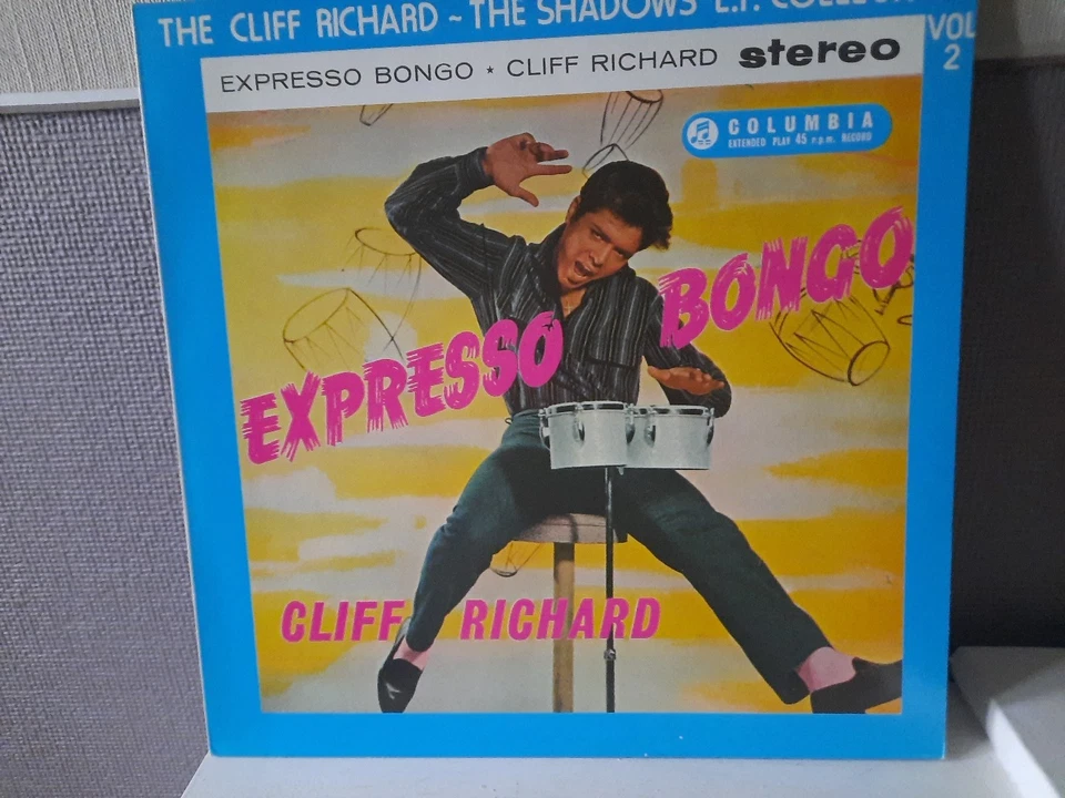 Rare 1960 EMI Cliff Richard Expresso Bongo EP 12 Vinyl K052Z 07329 Mint Cond. UK Foto 3 de 4