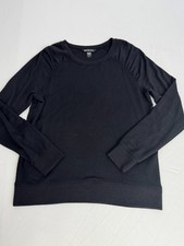 Athleta Pullover Black Long Sleeve Womens Size Small