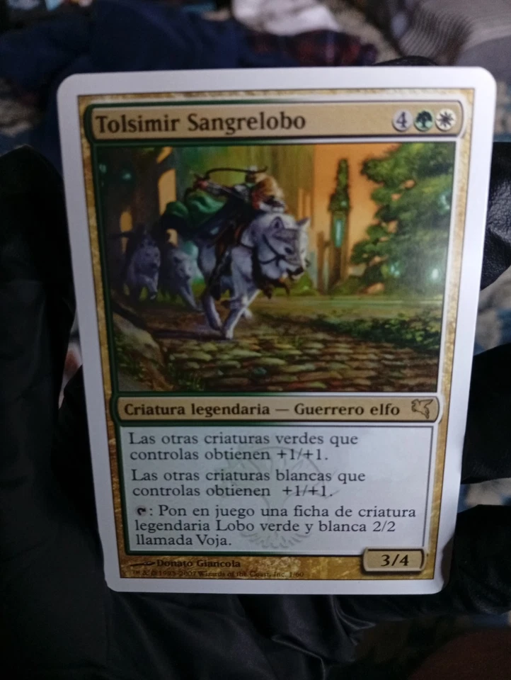 MTG Tolsimir Wolfblood EXC. VERY RARE SPANISH Salvat-Hachette 2007 WOTC - Image 4 of 4