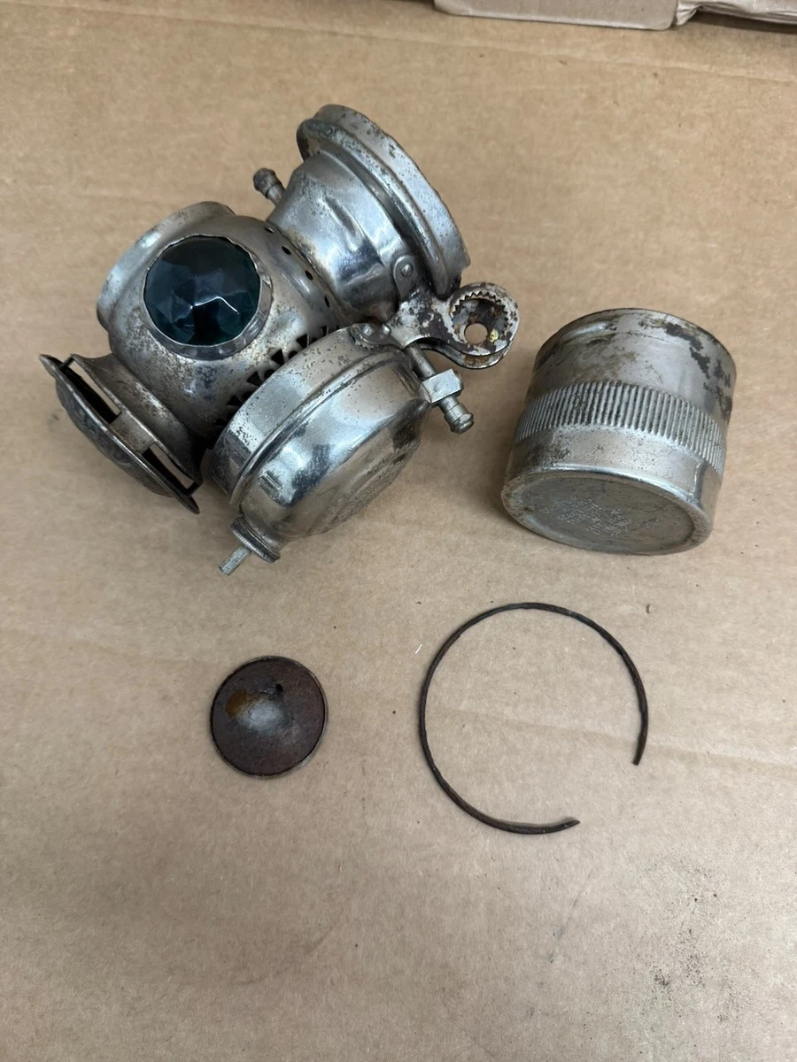 SUPERBE ANCIENNE LANTERNE Acetylene Vintage Lampe Carbure Velo Lamp Carbide EUR 56,00 - FR