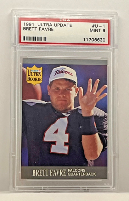 Brett Favre 1991 Fleer Ultra Update