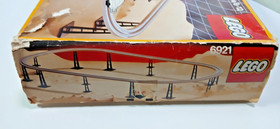 GENUINE LEGO SET 6921 MONORAIL ACCESSORY TRACK EMPTY BOX WITH INSTRUCTIONS ONLY