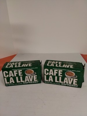 Cafe La Llave espresso Coffee 2 Pkgs.
