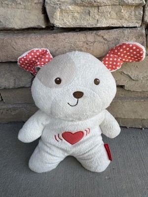 Fisher Price SNUGAPUPPY Plush Baby Soother Vibrating Musical Puppy Dog  Heart | eBay