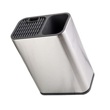  Storage Organizer Stainless Steel Rack Tableware Container Bucket