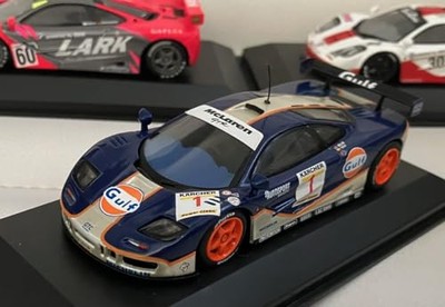 ミニカー MINICHAMPS McLaren Collection set Mclaren F1 Gtr Minicar 1995 Gulf No1 Gulf Mclaren Collection