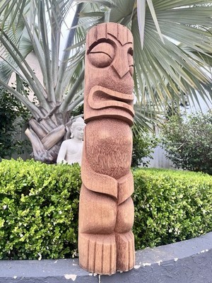 New 3  Coconut Palm Tiki bar Decor OA Female Style Oceanic B