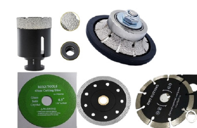 Diamond Tools Set Router Bit Core Drill Blade Granite Marble Cutting Kit