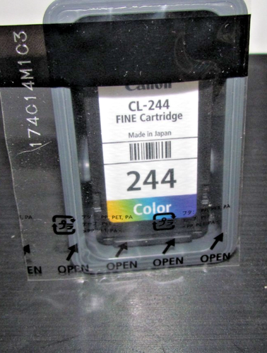 Kolorowy wkład atramentowy Canon CL-244 174C14M1C3 oryginalny oryginalny OEM - zapieczętowany bez pudełka