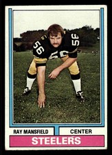 1974 Topps Ray Mansfield #298 - Pittsburgh Steelers