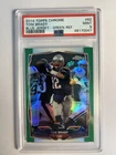 2014 Tom Brady Topps Chrome #62 Green Refractor PSA 9 MINT‼️7 Super Bowl🏆MVP