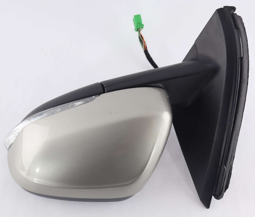 11 - 18 Volvo S60 Heated Driver Side Mirror Signal Memory Seashell Metallic - Picture 5 of 12