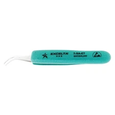 EXCELTA 7-SA-ET Tweezers,SS,Curved,5"L 32NE92