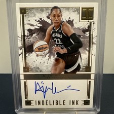 2025 Panini Impeccable WNBA - Indelible Ink A'ja Wilson #INK-AW Gold 24/25 (AU)