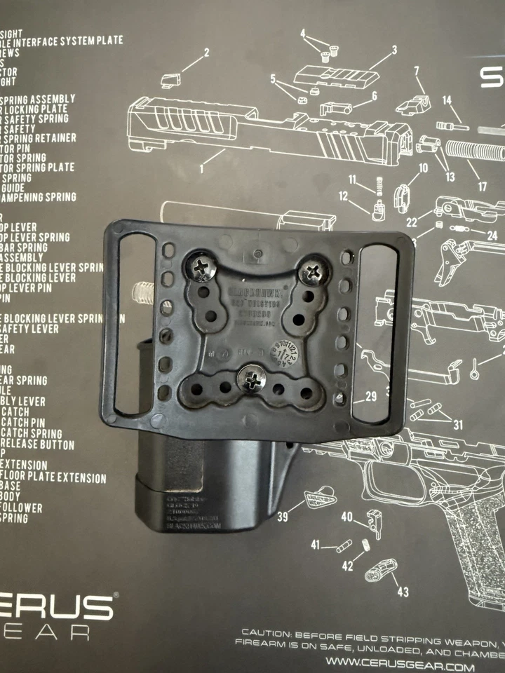Blackhawck Holster Glock 19 Gen 4 - Image 3 of 4