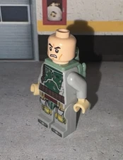 (158) Lego Star Wars Minifigures Gray Green Yellow W/ Jetpack Brown Belt